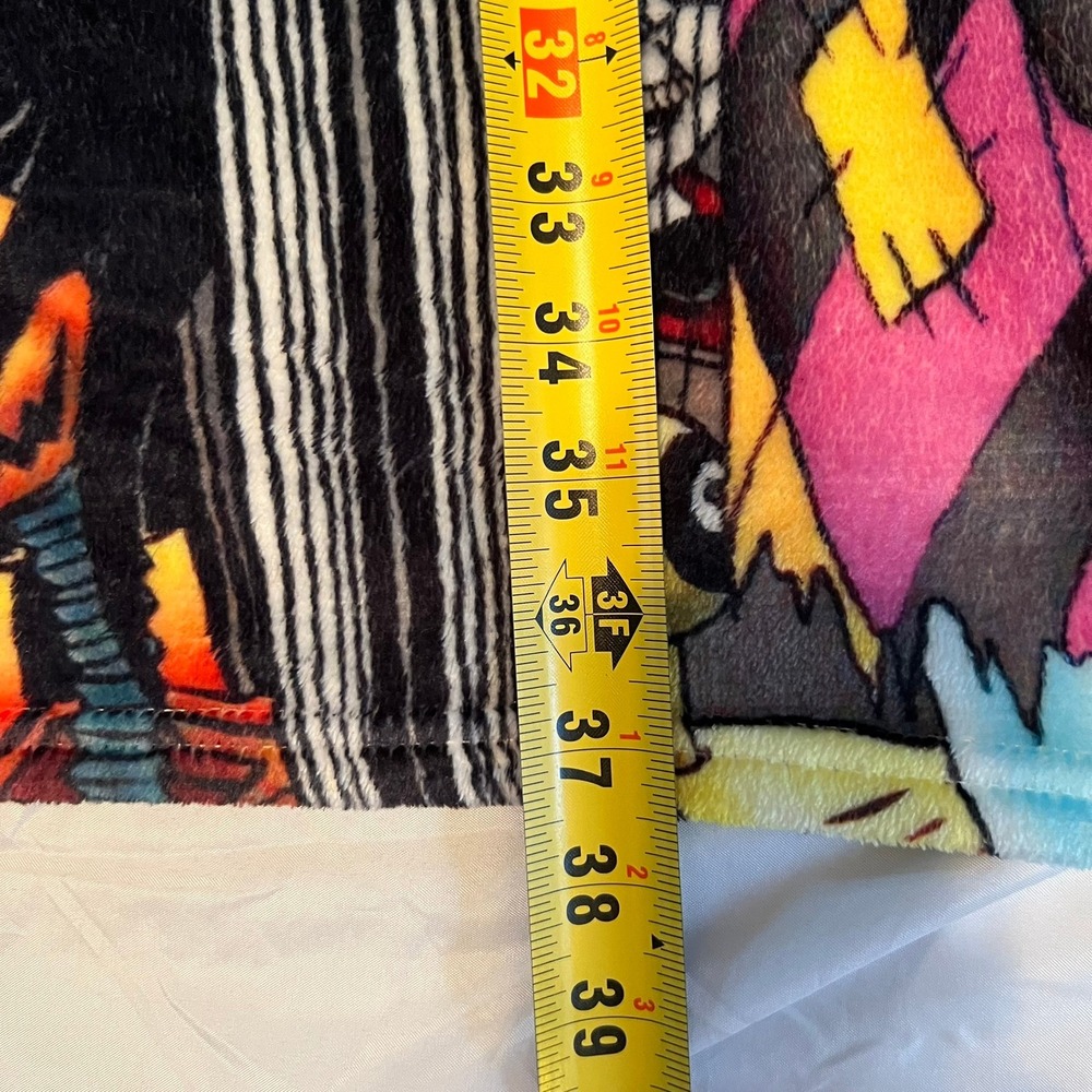 Disney Nightmare Before Christmas Throw Blanket Unisex Multi Very Good Jack - Picture 4 of 6